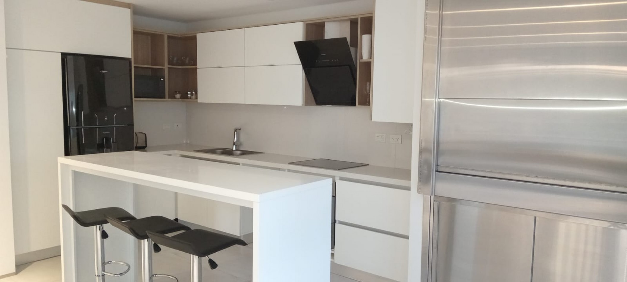 Departamento 2 ambientes (2A) NESTING PINAMAR. Frente. Incluye Cochera Cubierta.