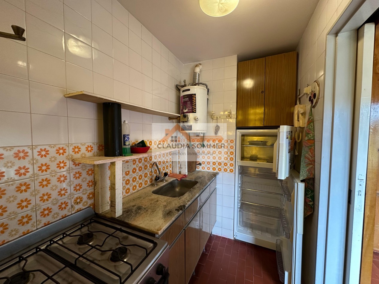 RESERVADO DEPARTAMENTO CON GAS NATURAL + BAULERA A 1 CUADRA DEL MAR