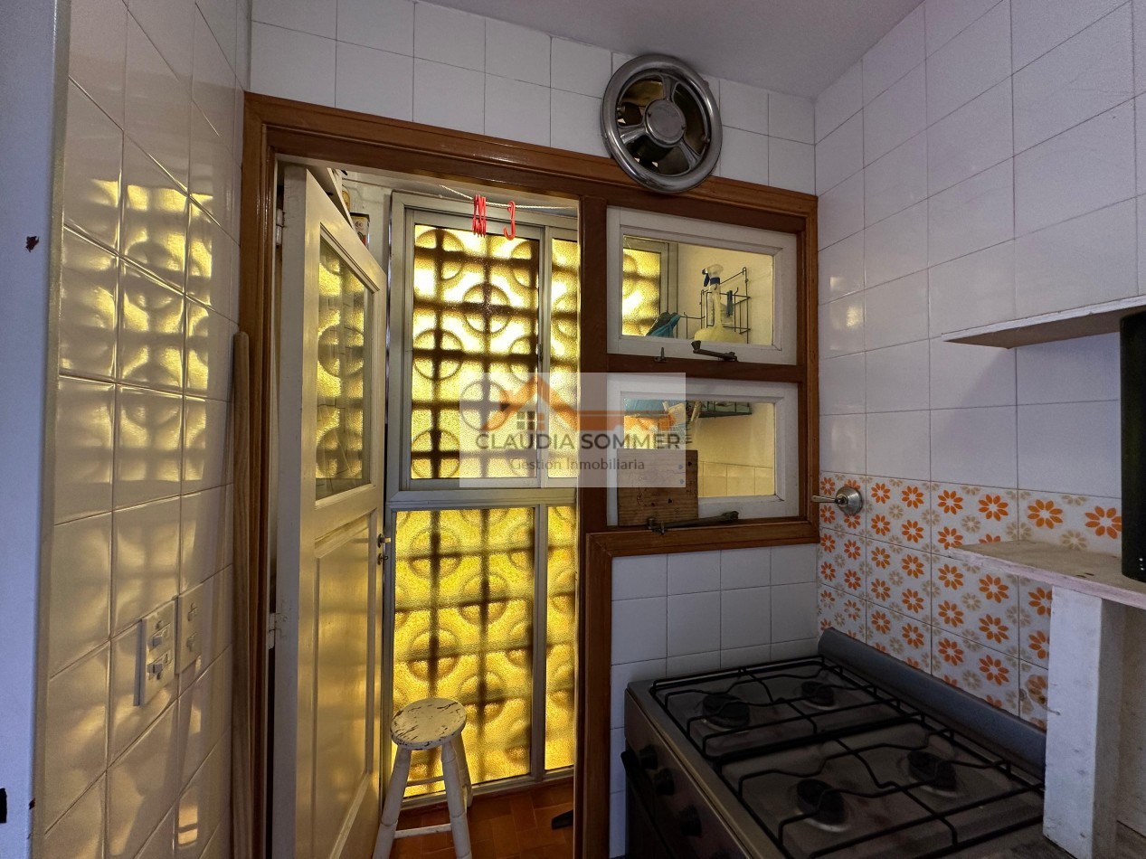 RESERVADO DEPARTAMENTO CON GAS NATURAL + BAULERA A 1 CUADRA DEL MAR
