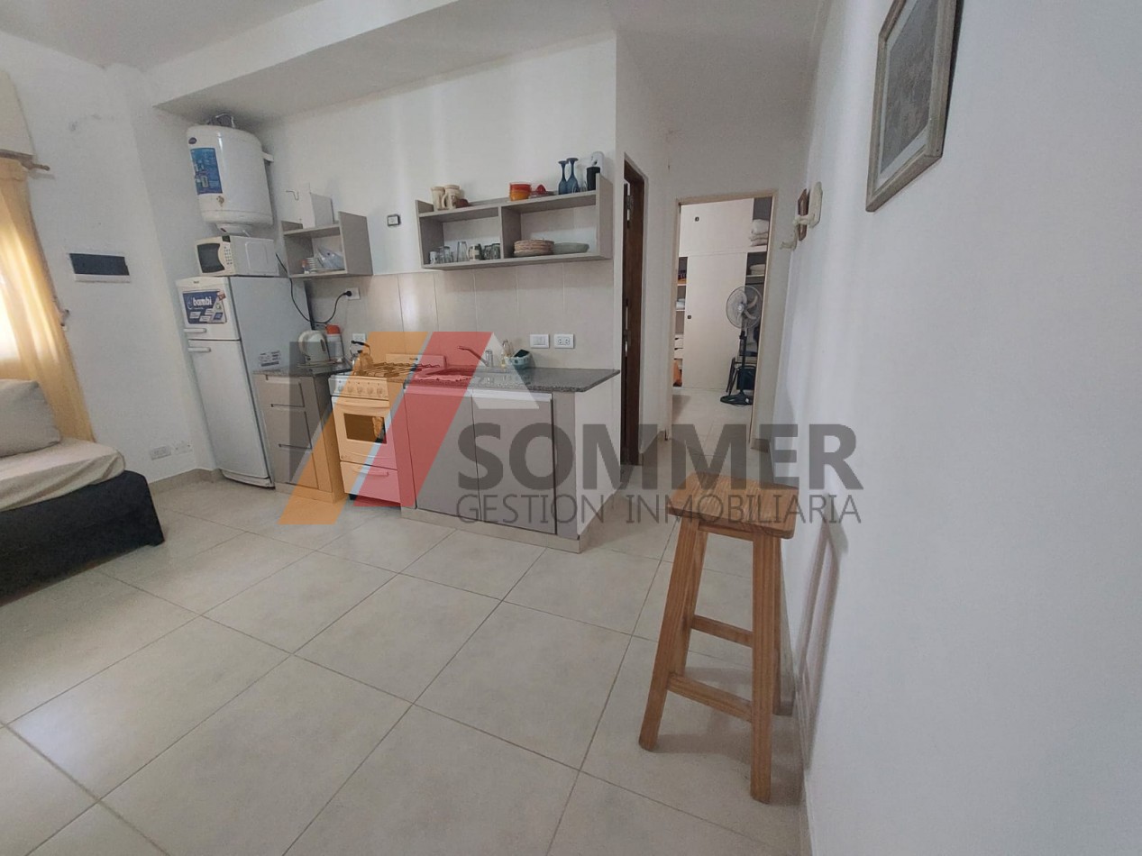 RETASADO DEPARTAMENTO EN PLANTA BAJA DE DOS AMBIENTES A METROS DEL MAR
