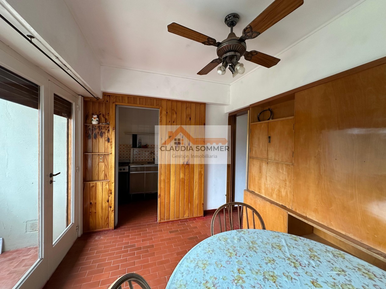 RESERVADO DEPARTAMENTO CON GAS NATURAL + BAULERA A 1 CUADRA DEL MAR