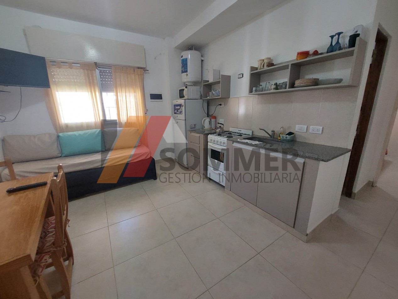 RETASADO DEPARTAMENTO EN PLANTA BAJA DE DOS AMBIENTES A METROS DEL MAR