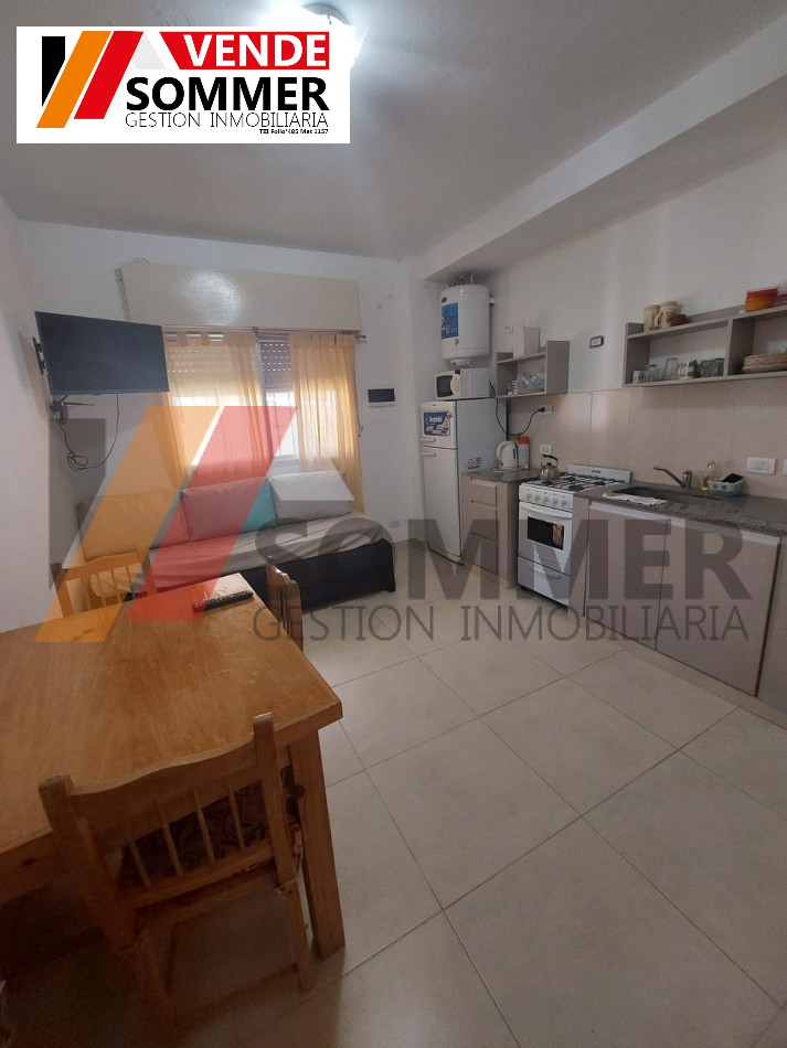 RETASADO DEPARTAMENTO EN PLANTA BAJA DE DOS AMBIENTES A METROS DEL MAR